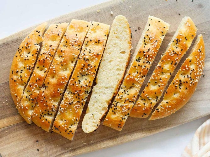 Persian Fateer bread