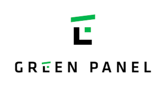 The Green Panel logo company