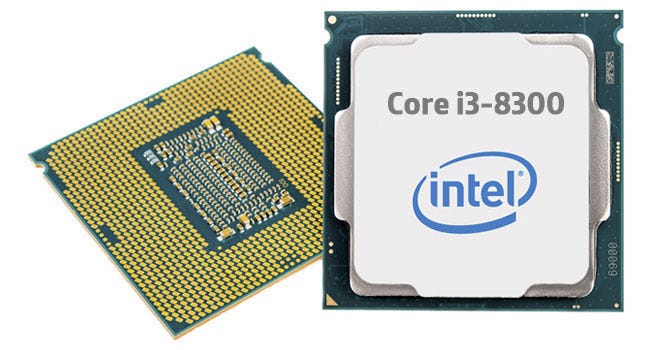 Intel i3–8300