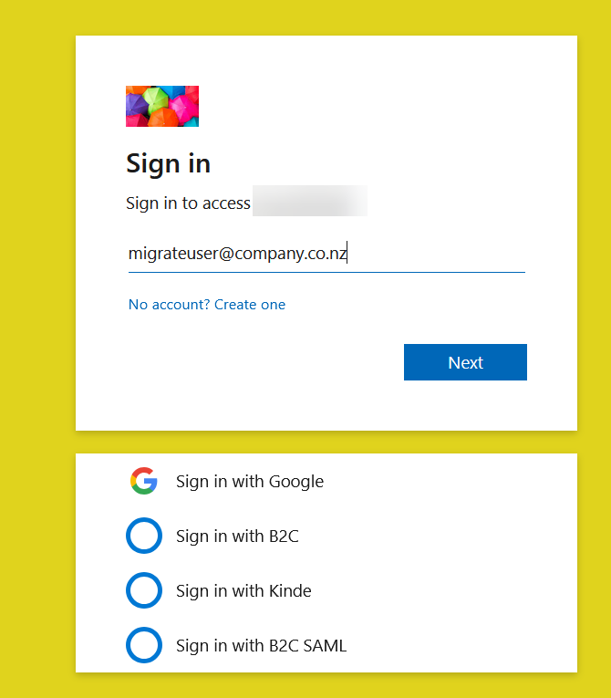 Image of EEID login page
