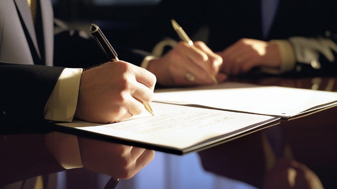 small businesses parcel contract negotiation