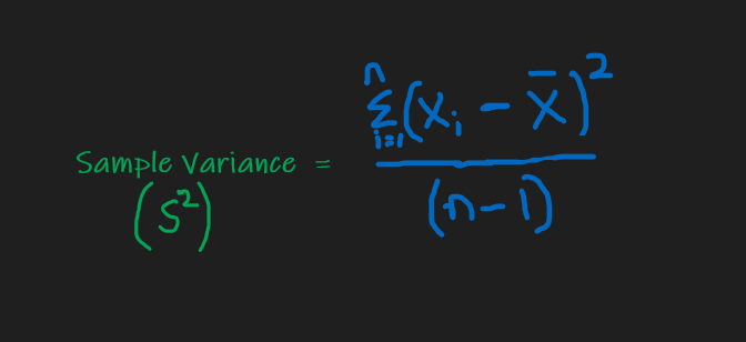 Sample Variance in Statistics