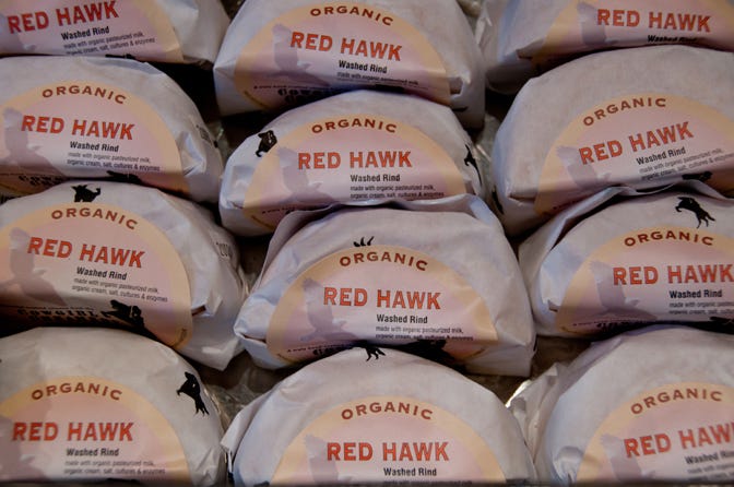 Cowgirl Creamery’s Red Hawk cheese