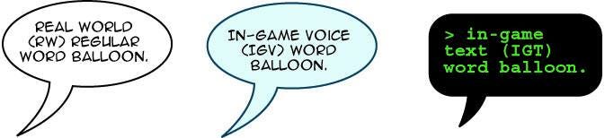 Cory Doctorow’s Futuristic tales of the Here and Now Anda’s Game word balloon design