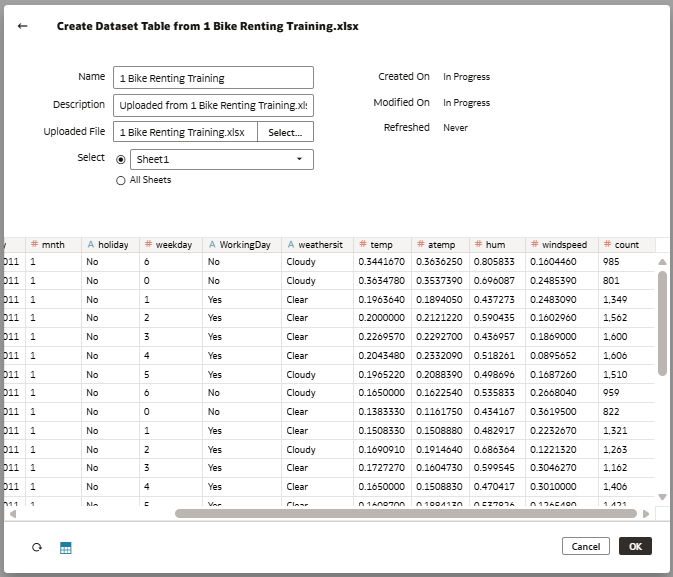 Training and Evaluating a Machine Learning Model for Bike Rental Prediction