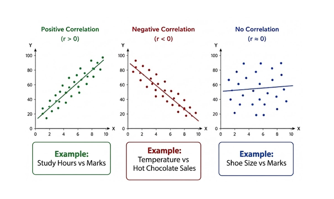Coefficient of Correlation and Coefficient of Determination