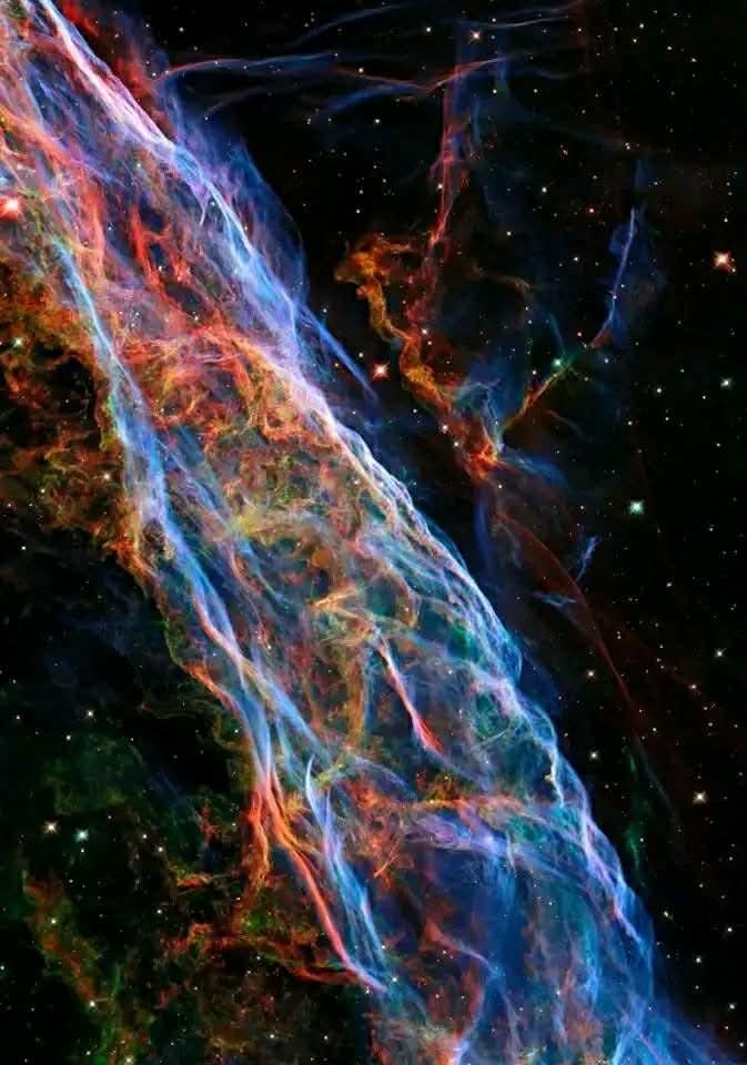 The Veil Nebula: When a Star Died and the Universe Learned to Paint The Veil Nebula: When a Star Died and the Universe Learned to Paint