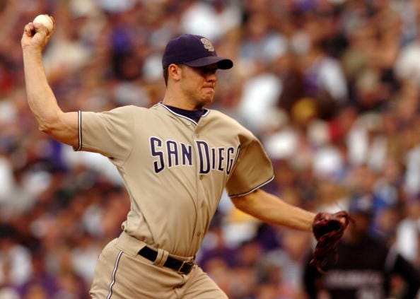2007 Cy Young Award winner Jake Peavy anchors my Padres' all-time