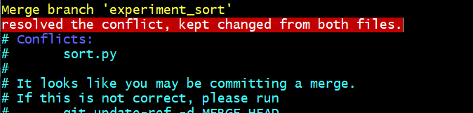 Adding to commit message