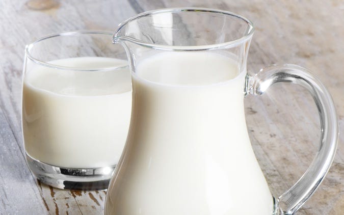 effective weight loss drinks-skimmed milk