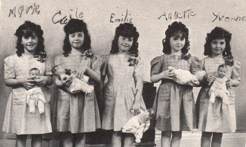 The Tragic Story of The Dionne Quintuplets | History of Yesterday