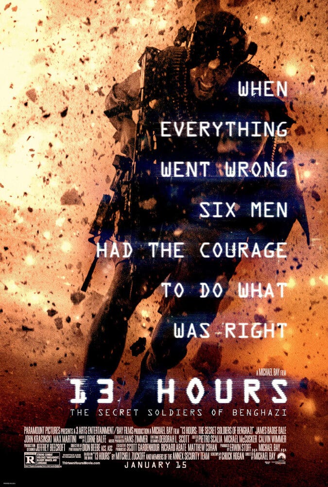 13 Hours (2016) | Poster