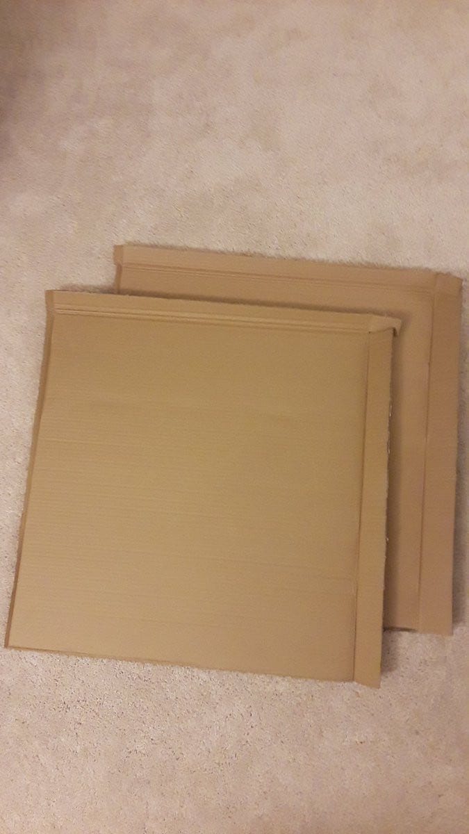 Top and bottom covers made from the fan box