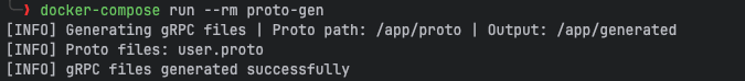 proto-gen output
