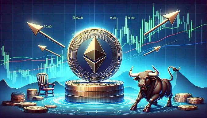 Ethereum jumped a tenth of a percent after investors regained confidence.