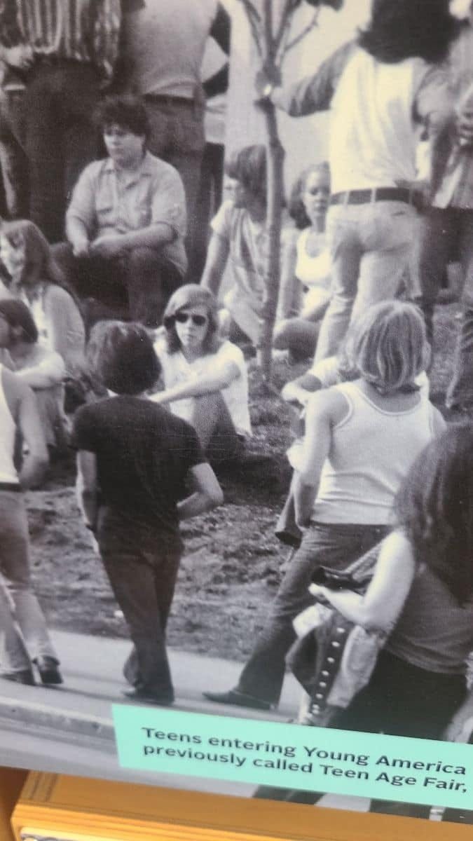 1972 photo of the MN State Fair shows my sister Clio.