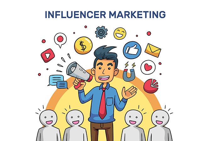 El aumento de influencer marketing