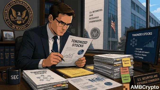 SEC postpones decision on tokenized stocks, exposing growing controversy over synthetic exposure —…