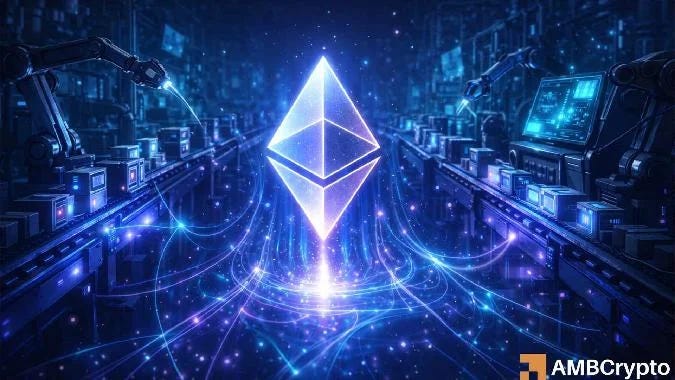 Etherium is holding steady — but trading volume is increasing for a more noticeable move.