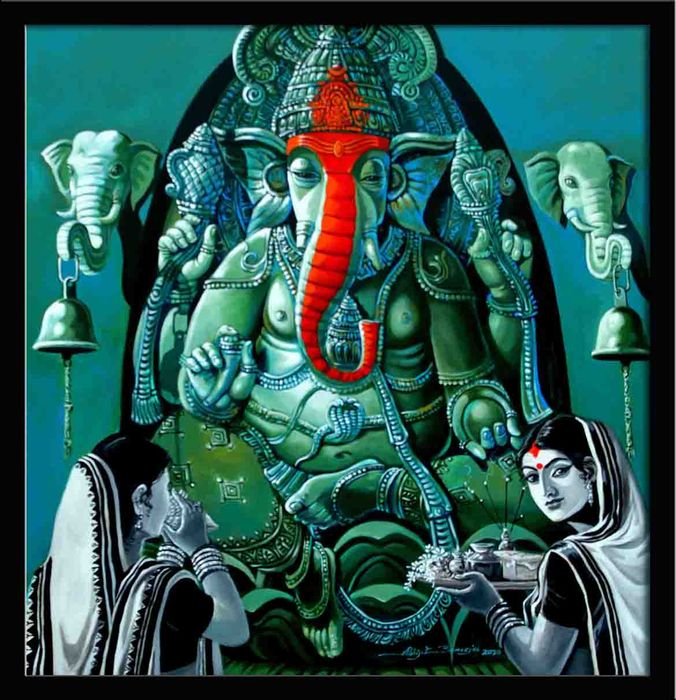 Ganesha Painting