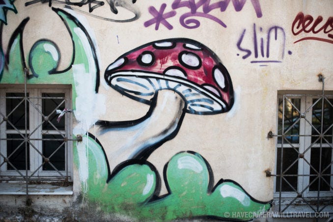 Graffiti in Athens, Greece