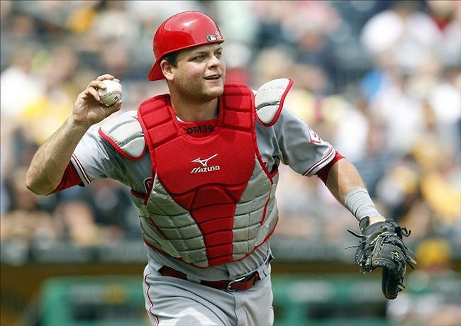 Catcher Devin Mesoraco was activated from the 15-day disabled list on Monday. (USA Today Sports)