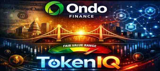 TokenIQ Exposes Ondo Finance Hidden Risks and Fair Value