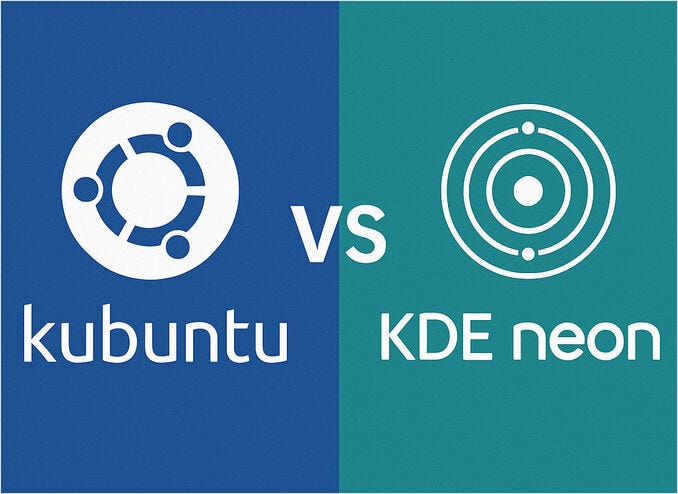 Kubuntu vs KDE Neon: I Ran Both — The Winner Was Obvious