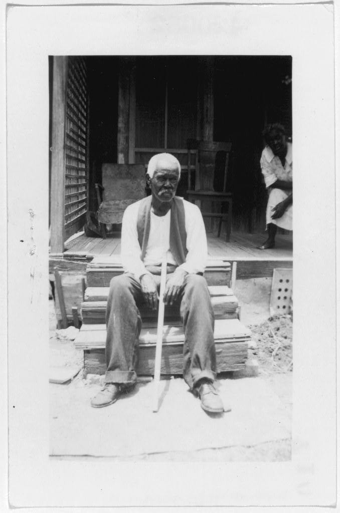Felix Haywood, ex-slave, San Antonio. United States San Antonio Texas, 1937. Photograph. https://www.loc.gov/item/99615302/.