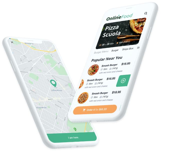 NIX food delivery app