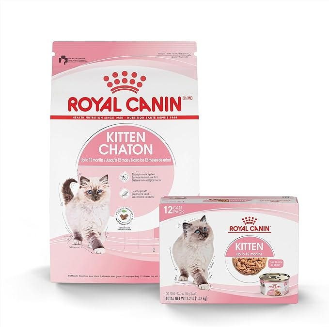 Royal Canin Feline Health Nutrition Kitten Dry Cat Food, 7-lb bag
