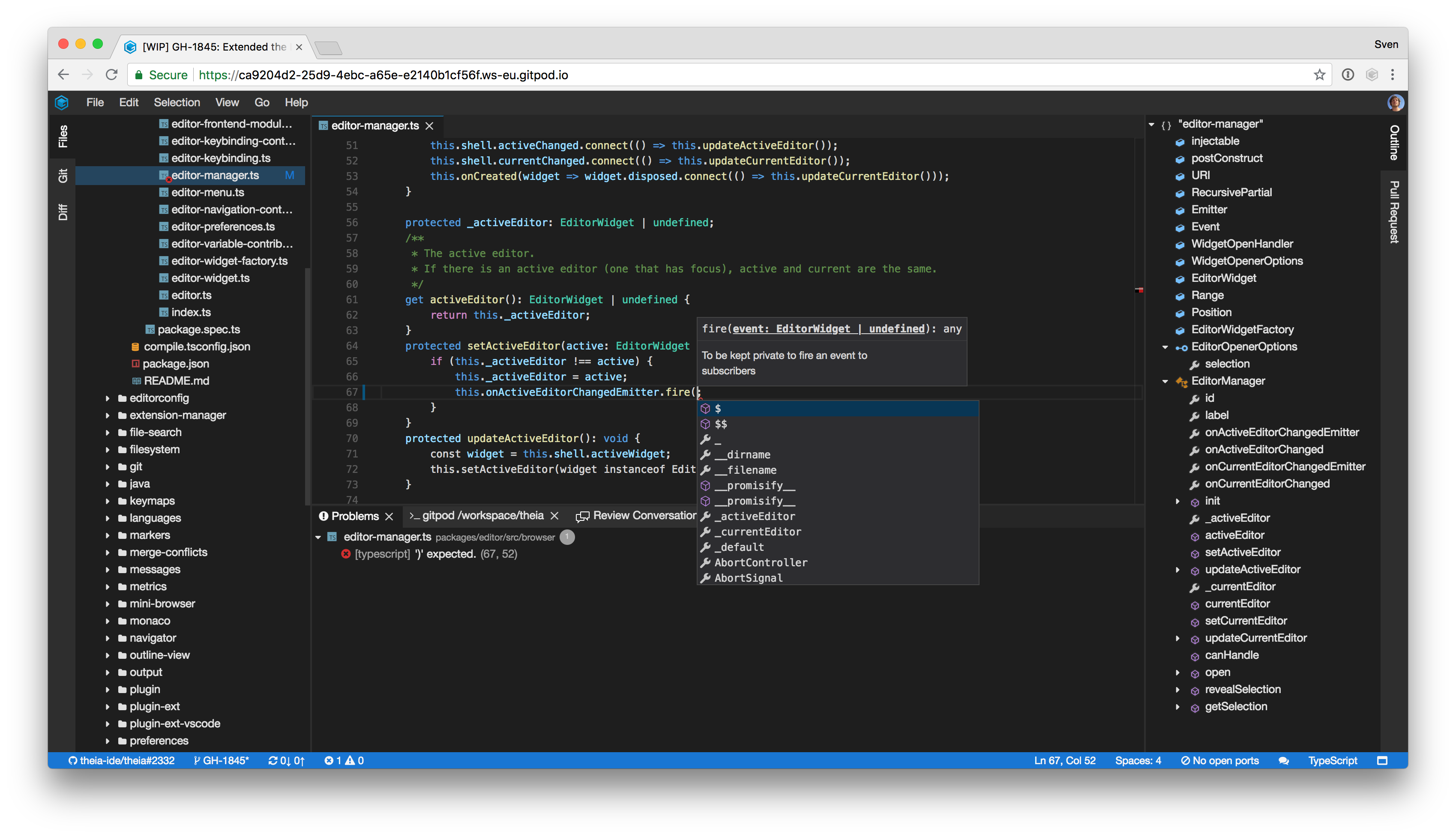 Gitpod Online Ide For Github