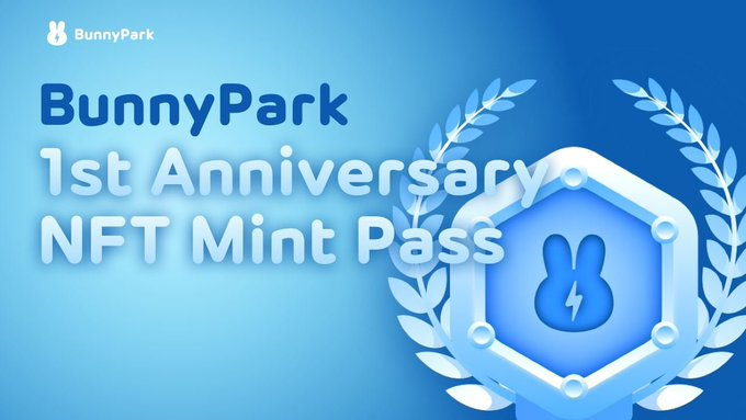 #2 BunnyPark 1st Anniversary NFT Mint Pass Released (8th April)