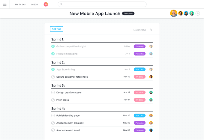 Asana login