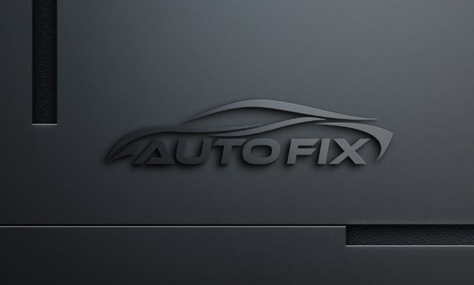 Automobile business logo design.