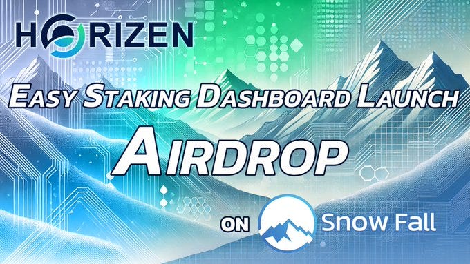 Horizen x Snowfall — Staking Into High-Performance Nodes