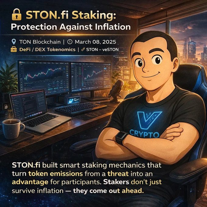 How STON.fi Protects Stakers From Token Inflation