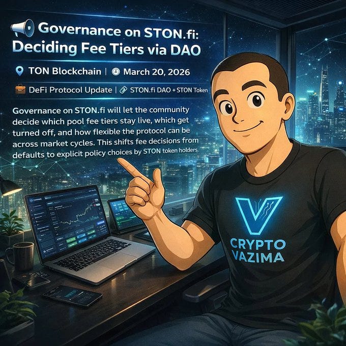 How Governance on STON Shapes Fee Tiers — and Why It Matters