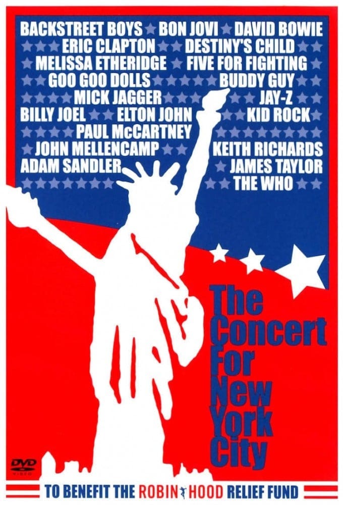 The Concert for New York City (2001) | Poster