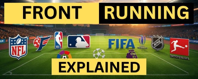 How You Can Front-Run Sports Traders