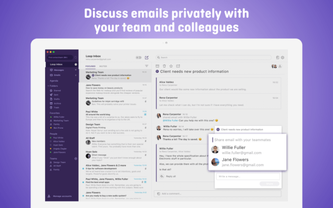 Loop alternative to Slack messaging app