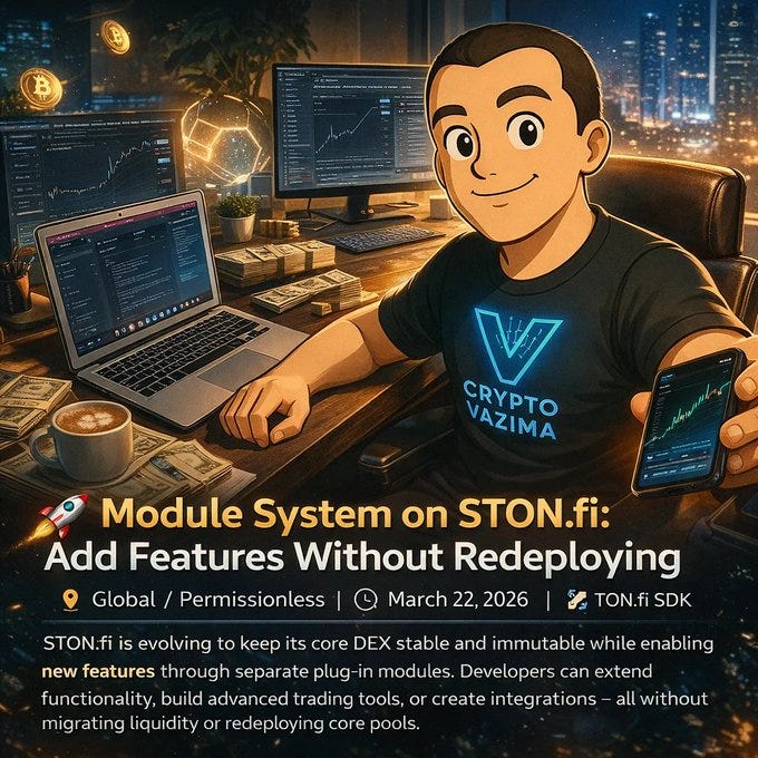 Module System on STON.fi: Scaling Innovation Without Breaking the Core
