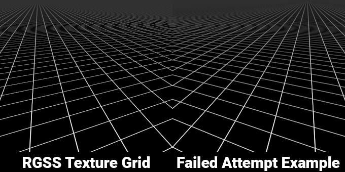 RGSS Texture Grid vs failed attempt example