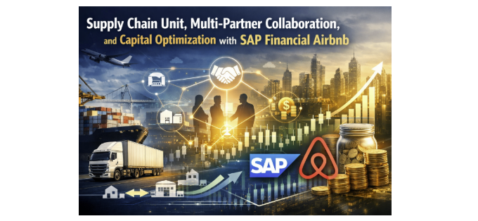 Supply Chain Unit, Multi-Partner Collaboration, and Capital Optimization with SAP Financial Airbnb