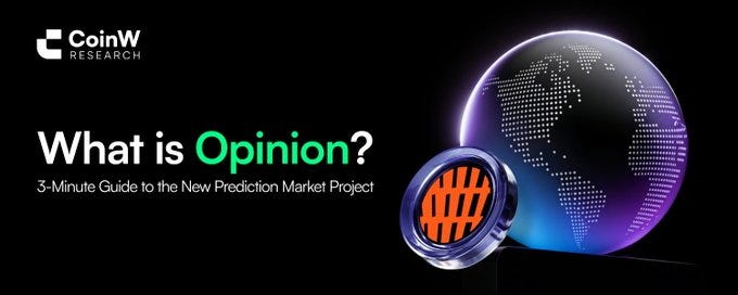 What is Opinion? 3-Minute Guide to the New Prediction Market Project