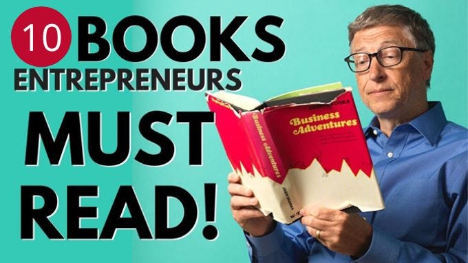 Adam Murphy’s top selected entrepreneur books