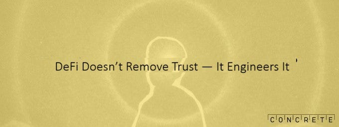 DeFi Doesn’t Remove Trust — It Engineers It