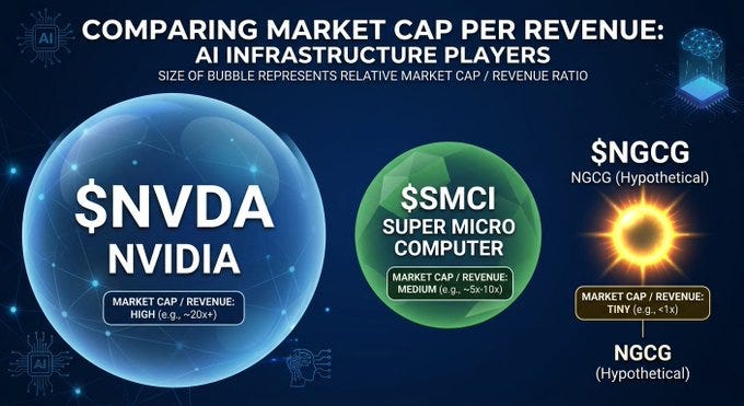 $NGCG: Watch the Valuation Gap Close, $20M Acquisition + AI Server Orders = Revenue Powerhouse