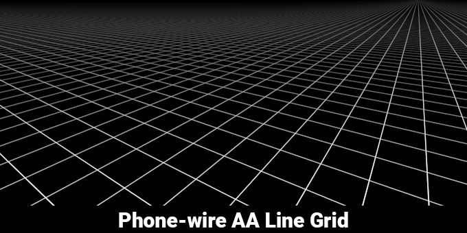 Phone-wire AA Line Grid