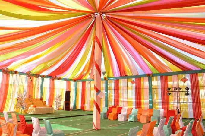 Tent house in Noida by Hari om tent event